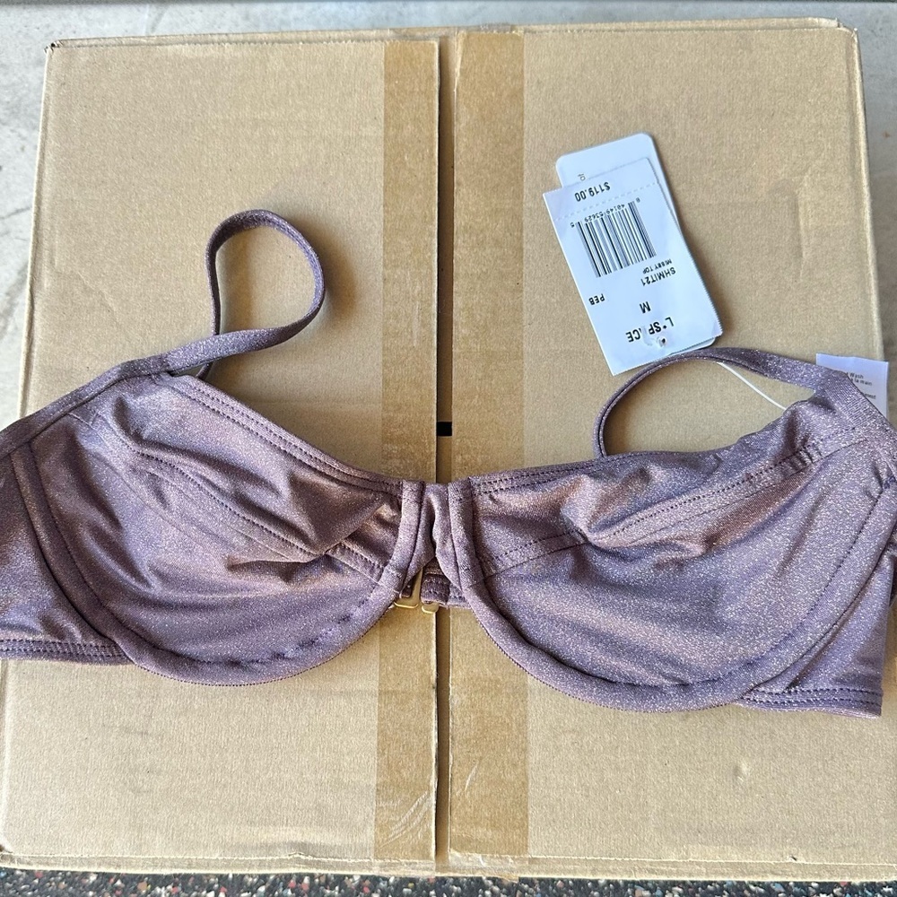 Nwt L*SPACE Missy Shimmer Top - Picture 10 of 10